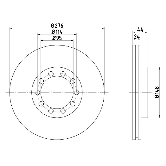 93085700 - Brake Disc 