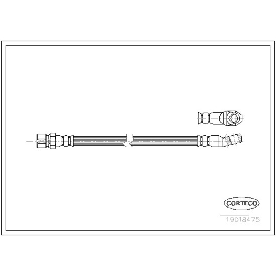 19018475 - Brake Hose 