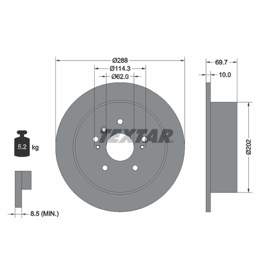 92171603 - Brake Disc 