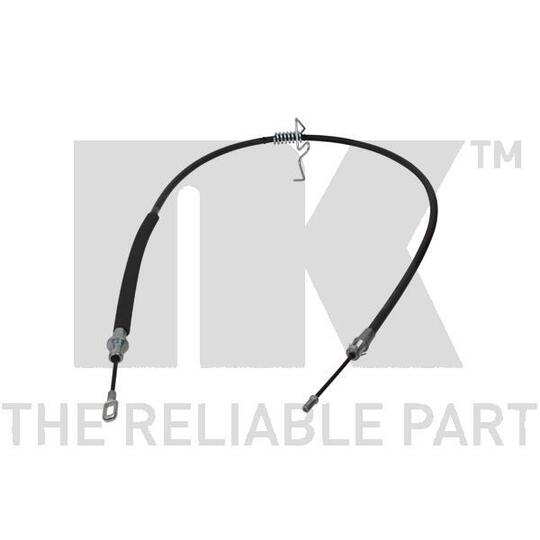 9025195 - Cable, parking brake 