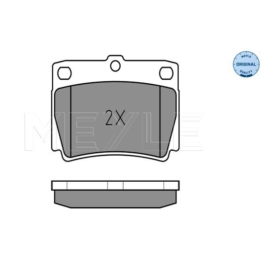 025 235 9315/W - Brake Pad Set, disc brake 