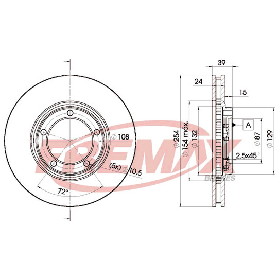 BD-0301 - Brake Disc 