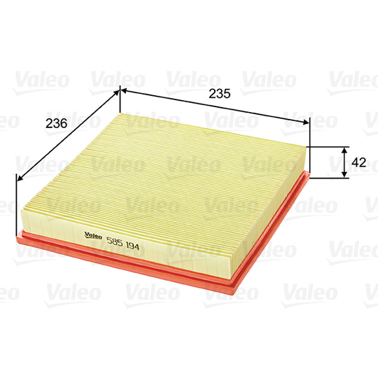 585194 - Air filter 