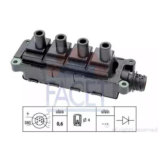 9.6207 - Ignition coil 