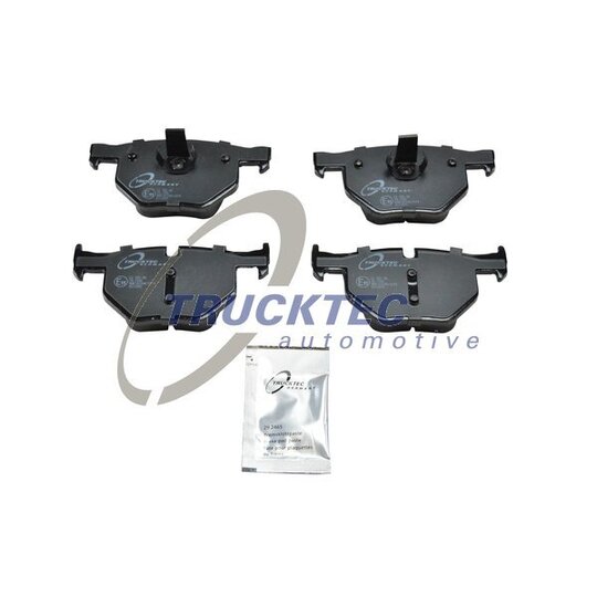 08.35.129 - Brake Pad Set, disc brake 