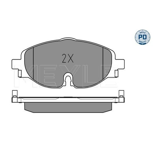 025 256 8320/PD - Piduriklotsi komplekt, ketaspidur 