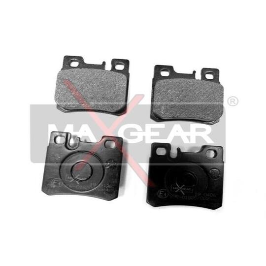 19-0406 - Brake Pad Set, disc brake 