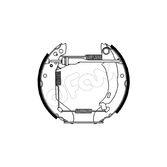 151-060 - Brake Shoe Set 