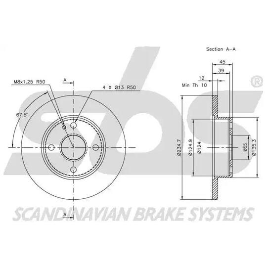 1815203225 - Brake Disc 