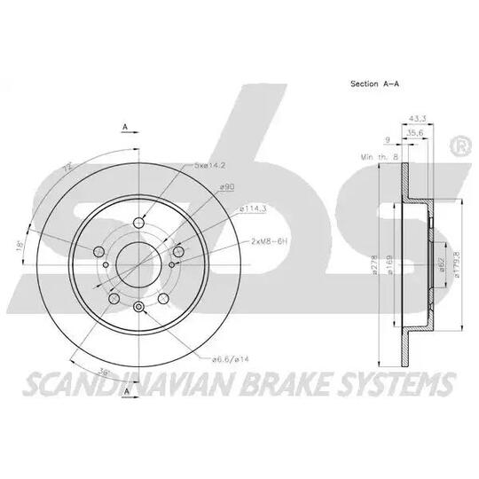 1815205223 - Brake Disc 
