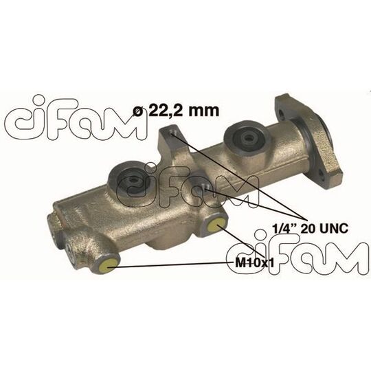 202-161 - Brake Master Cylinder 