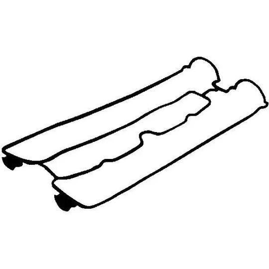 X53503-01 - Gasket, cylinder head cover 