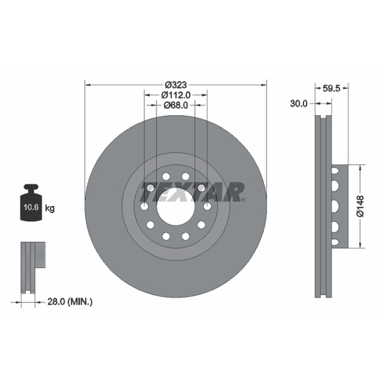 92098305 - Brake Disc 