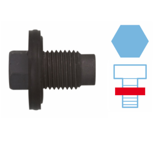 220146S - Sealing Plug, oil sump 