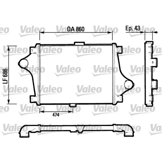 816693 - Kompressoriõhu radiaator 