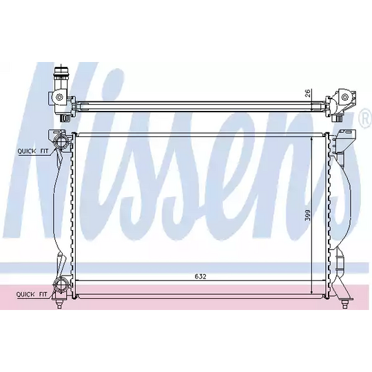 60304 - Radiator, engine cooling 