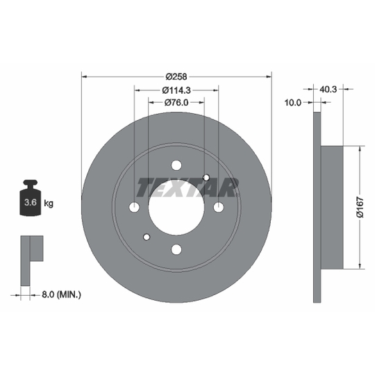 92117103 - Brake Disc 