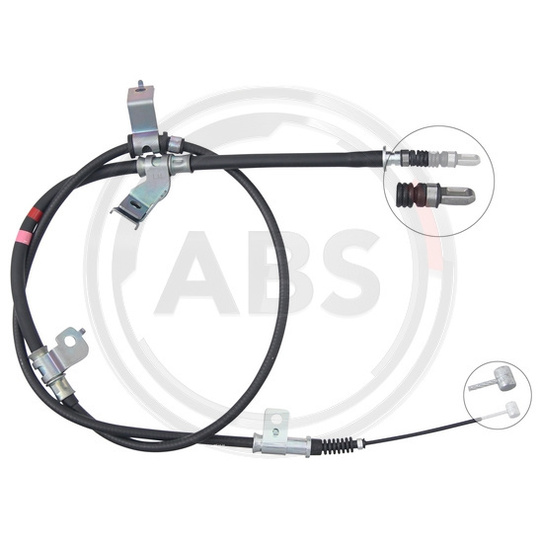 K17503 - Cable, parking brake 