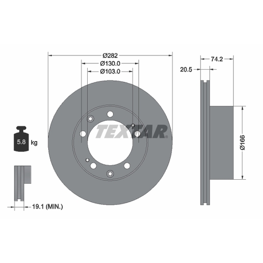 92040000 - Brake Disc 