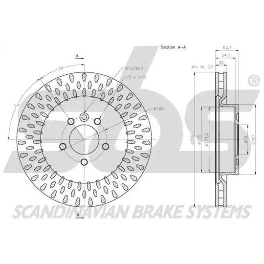 1815204037 - Brake Disc 