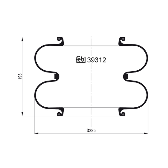 39312 - Metallipalje, ilmajousitus 