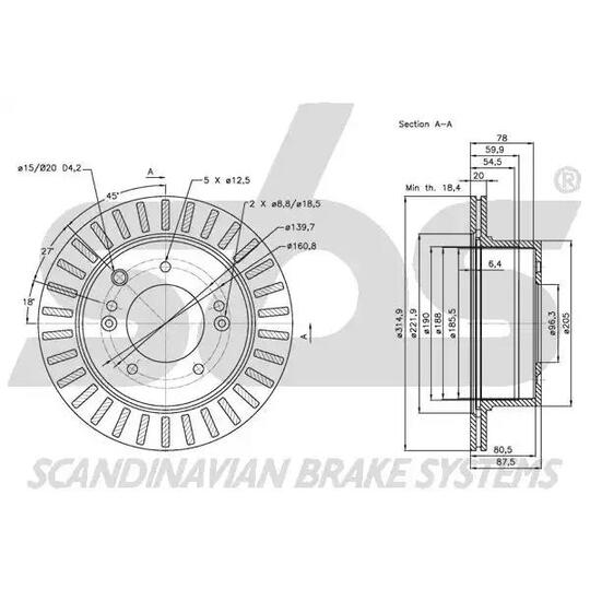 1815203520 - Brake Disc 