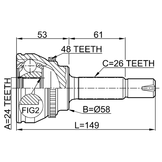 0110-055A48 - Led, drivaxel 