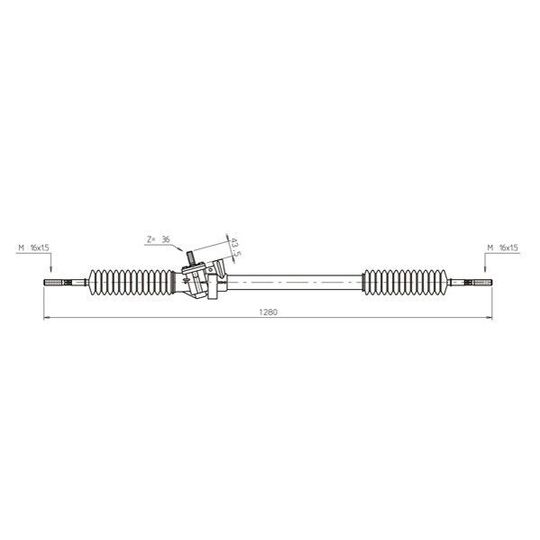 RE4024 - Steering Gear 