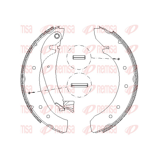 4719.00 - Bromsbackar, sats 