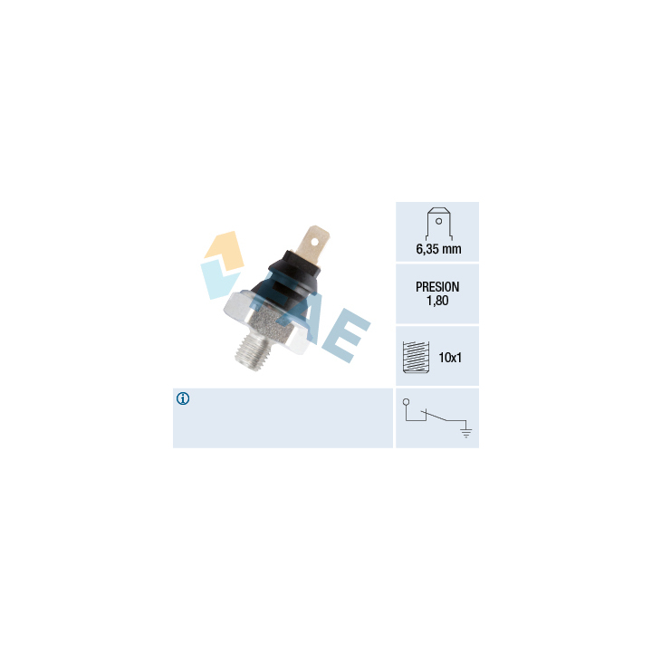 Fae oil shop pressure switch