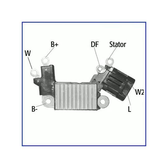 132866 - Generatorregulator 