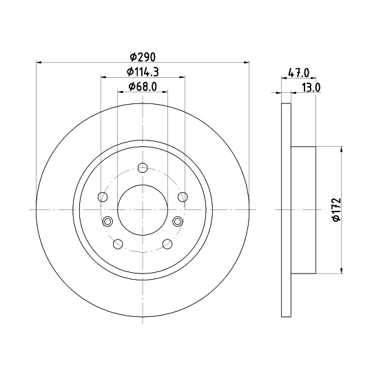 MDC2693 - Brake Disc 