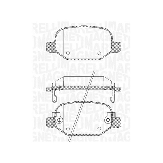 363916060688 - Brake Pad Set, disc brake 