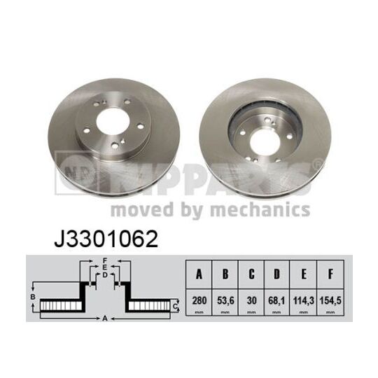 J3301062 - Brake Disc 