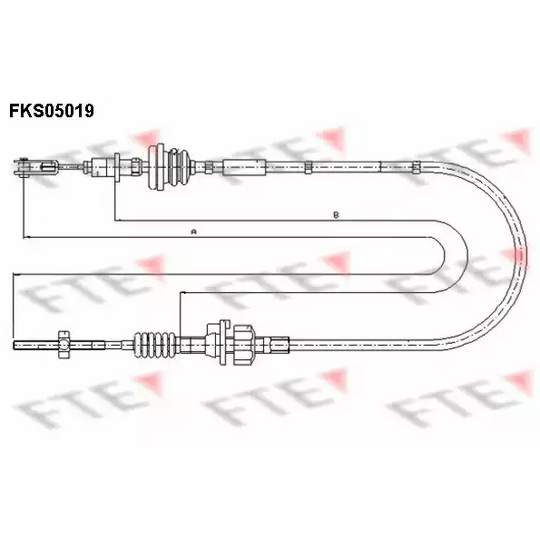 FKS05019 - Clutch Cable 