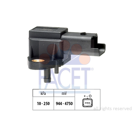 10.3030 - Air Pressure Sensor, height adaptation 