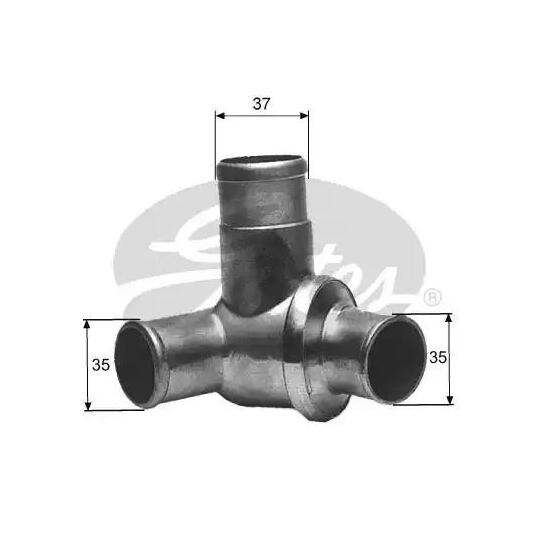 TH11987 - Thermostat, coolant 