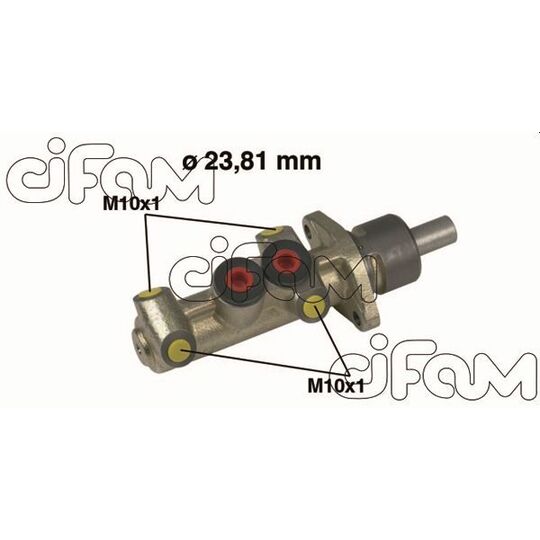 202-222 - Brake Master Cylinder 