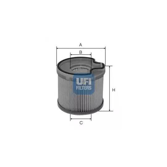 26.691.00 - Fuel filter 