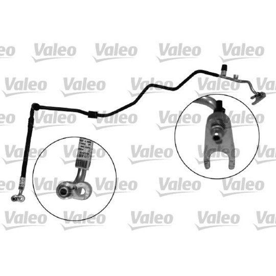 818404 - Högtrycksledning, klimatanläggning 