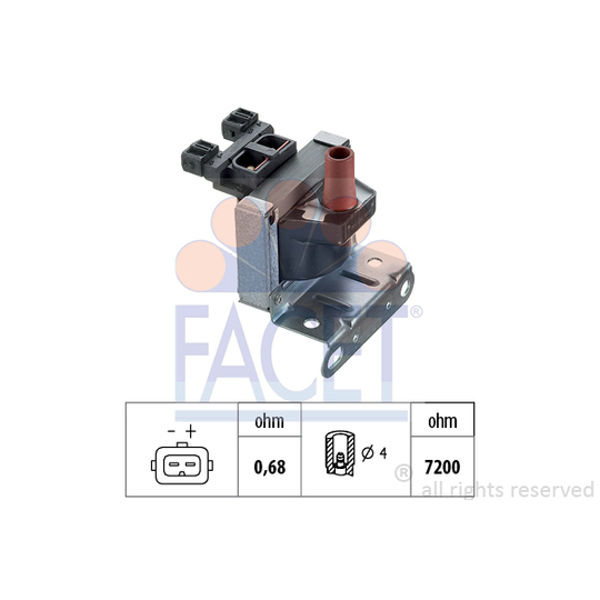 9.6091 - Ignition coil 