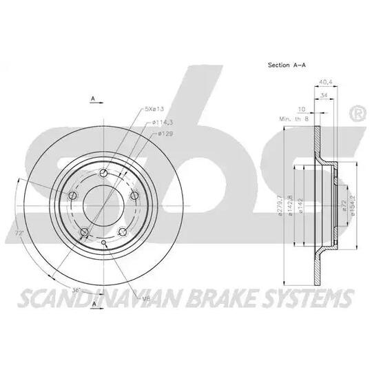 1815203269 - Brake Disc 