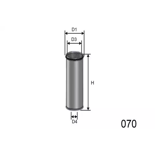 R103 - Secondary Air Filter 