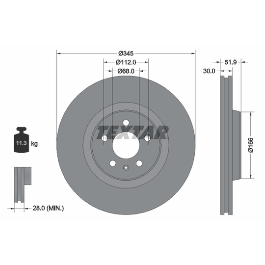 92229203 - Brake Disc 