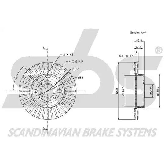 1815204559 - Brake Disc 