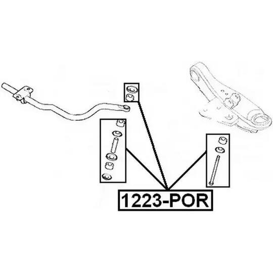 1223-POR - Rod/Strut, stabiliser 