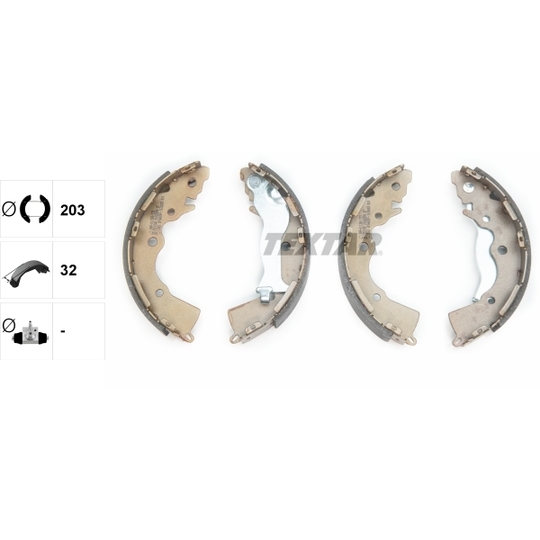 91068900 - Brake Shoe Set 