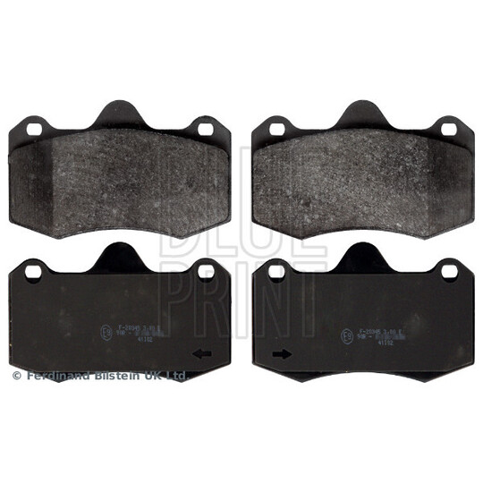 ADV184220 - Brake Pad Set, disc brake 