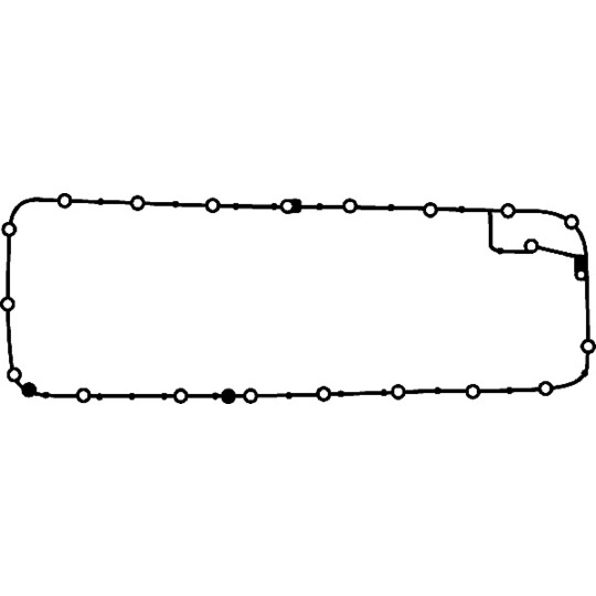 026335P - Gasket, wet sump 