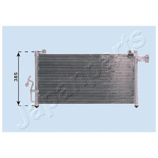 CND253014 - Condenser, air conditioning 